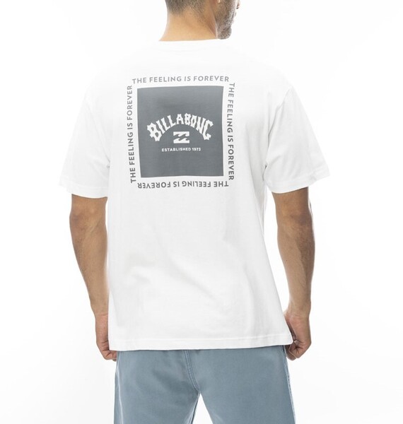 【SALE】★送料無料★2024春夏 新品【BILLABONG/ビラボン】ARCH SQUARE Tシャツ WHT メンズM BE011-209