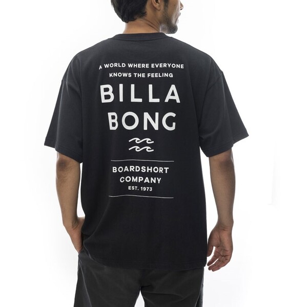 ★送料無料★2024春夏 新品【BILLABONG/ビラボン】DECAF Ｔシャツ BLK メンズM BE011-213