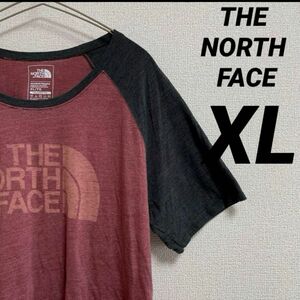 THE NORTH FACE ノースフェイス　Tシャツ　半袖　プリント　ラグラン　ロゴ