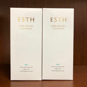 新品未使用　ESTH　ハーブピーリングクレンジング　120g　2本セット