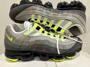 2018 NIKE AIR VAPORMAX 95 NEON US9.5 新品 AJ7292-001