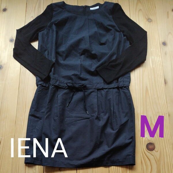 IENA レディース 黒　チュニック