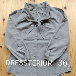 DRESSTERIOR　レディース7分袖シャツ　サイズ36