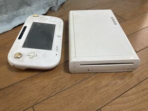  24-0030AB ジャンク 1円 任天堂 ニンテンドー Wii U本体 32GB シロ ゲームパッド