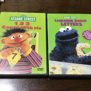 sesame street DVD 二本