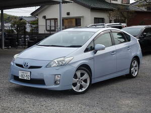 Prius*Sツーリング*Authorised inspection長*LEDヘッドLight*Smart key*Navigation*Bカメラ*ワンセグTV*DVD*CD*ETC*GenuineAW*320403☆