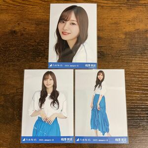 乃木坂46 梅澤美波 2022 January 生写真 コンプ 