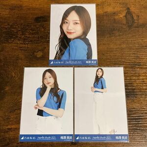 乃木坂46 梅澤美波 青×白コーデ 生写真 コンプ 