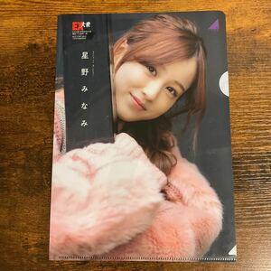 乃木坂46 星野みなみ クリアファイル 