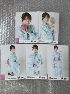 AKB48 柏木由紀 netshop限定 2019 07 生写真 コンプ 