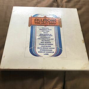 FILLMORE THE LAST DAYS LP レコード ３枚組　現状品