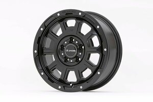 JAOS ジャオス ADAMAS BL5 16x7.0J+40 5H 114.3 マットブラック 16インチ 鋳造1ピースホイール 1本