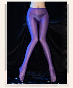 [F/ purple ] super lustre stockings T shape long lady's F bread ti stockings element . feeling bread -stroke . line . difficult .. feeling beautiful legs beautiful .