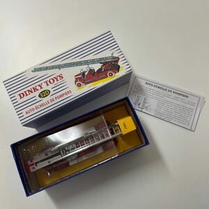 定形外 未使用品 ディンキートイ 32D 消防車 AUTO-CHELLE DE POMPIERS DINKY TOYS ミニカー 240421T14