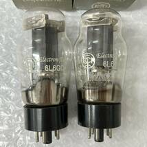 classic components ELECTRON TUBE 6L6GC 真空管 2本セット　箱付き_画像4