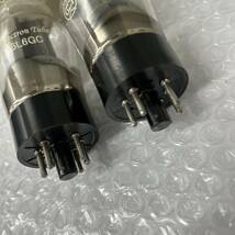 classic components ELECTRON TUBE 6L6GC 真空管 2本セット　箱付き_画像3