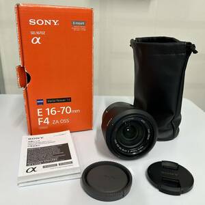 SONY ソニー E16-70mm F4 ZA OSS Eマウント カメラレンズ VARIO-TESSAR E 4/16-70 Carl Zeiss カールツァイス　美品