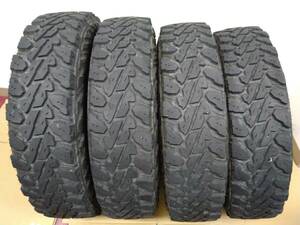  Jimny JB23 оригинальные колеса Yokohama Geolandar M/T YOKOHAMA GEOLANDAR 185/85R16 4 шт. комплект 