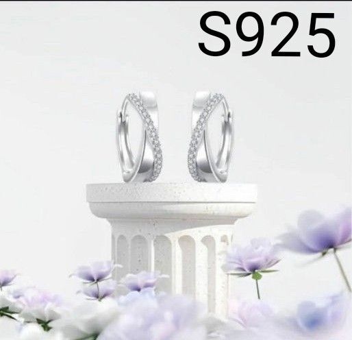 シルバー925 ピアス レディース 最高級ジルコニア 金属アレルギー アクセサリー