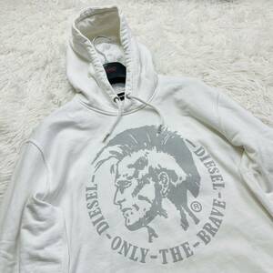 [ ultimate beautiful goods / super rare size ]DIESEL diesel f-ti- Parker sweat pull over te Caro go size 3L 2XL corresponding 