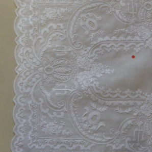 アンティーク スワトウ刺繍ランチョンマットセット SWATOW 汕頭 中華人民共和国工芸品 景徳鎮 上海工藝の画像3