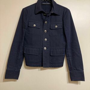 ★RALPH LAUREN★ ジャケット ラルフローレン 上着 コート デニム Gジャン ネイビー 紺 7 S 綿100