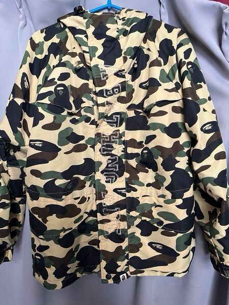 A BATHING APE アベイシングエイプ 1st CAMO SNOW BOARD JACKET カモ