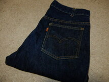 希少種 60s LEVI'S 607 bigE 646 E 前身 真紺 ビンテージ オリジナル ( リーバイス 501XX 革パッチ 506XX ビッグE デニム 大戦 501 606 517_画像1