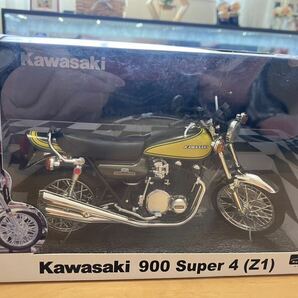 アオシマ カワサキ イエローボール 完成品 の画像2