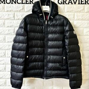 [超美品】MONCLER GRAVIERモンクレールダウンジャケット・ブラック・正規品