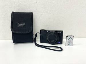 安心取引【大黒屋】★SONY ソニー Cyber-shot サイバーショット DSC-RX100★付属品：バッテリー ケース 動作確認済み デジタルスチルカメラ