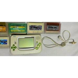 ワンダースワン互換 ポケットチャレンジV2 本体 ソフト多数 専用スタンドとポーチ セット 非売品 wonderswanの画像8