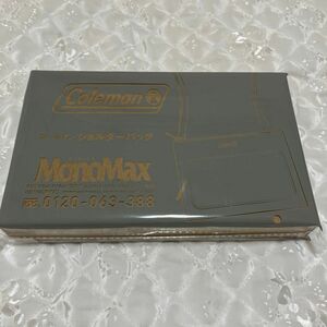 MonoMax 4月号 付録　Coleman お出かけショルダーバッグ コールマン