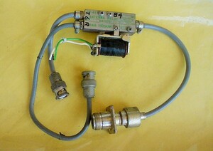 古い高周波リレー　ANTENA RELAY （CX-411)　ASAHI TSUSHINKI製