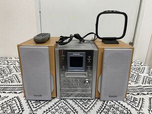 Panasonic MD CD mini component SA-PM37MD used storage goods operation not yet verification 