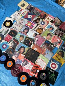 レコード シングル盤　EP盤　邦楽　洋楽　色々まとめ売り約60枚　中古保管品