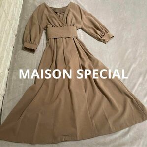 美品☆MAISON SPECIAL 3WAYラップワンピース