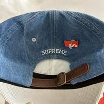 Supreme 2-Tone S Logo 6-Panel Washed Denim シュプリーム 2 トーン エス ロゴキャップ_画像4