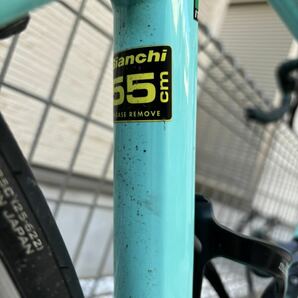 ロードバイク Bianchi ビアンキ スプリント リムブレーキ 2020年式 チェレステの画像5