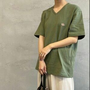 【Danton】 VネックTシャツ 　size 40