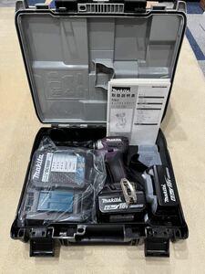 マキタ充電式インパクトドライバTD173DGXAP紫