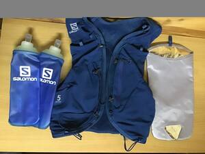 [ new goods ] Salomon advance dos gold 5 ADV SKIN 5 trail running backpack S size accessory attaching 