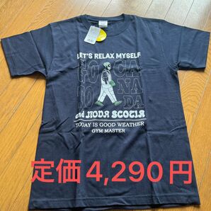 【新品タグ付】Ｍ gym master アウトドアシャツ RELAX MYSELF TEE M 59 (ネイビー) ジムマスター