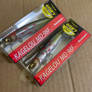 メガバス カゲロウ MD 98F デッドリーマレット 2本セット 限定カラー オリカラ ★ Megabass KAGELOU