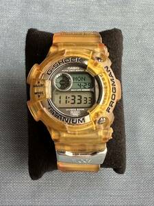  Junk necessary repair |CASIO Casio wristwatch |G-SHOCK DW-9900WC FROGMAN Frogman WCCS coral . protection association | including carriage 