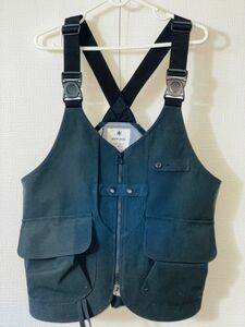 snow peak スノーピーク JK-19AU908 TAKIBI VEST 焚火ベスト タキビベスト スミクロ JPN S 美品