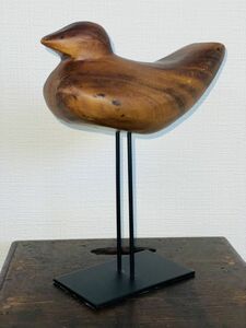 ACTUS アクタス 鳥 木製オブジェ スペイン/アクタス バード デンマーク　現状品