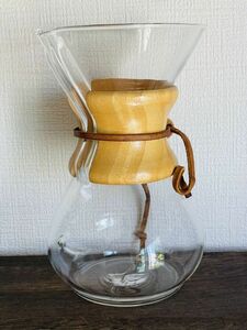 ケメックス chemex サイズ約φ13.5×h21.5 cm-6 ６杯用 珈琲 コーヒー ドリッパー サーバー ガラスピッチャー ビンテージ