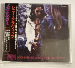 LENNY KRAVITZ レニー・クラヴィッツ ／ ARE YOU GONNA GO MY WAY 自由への疾走 CDシングル付特典盤