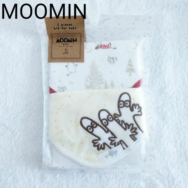 MOOMIN　スタイ　2枚　ニョロニョロ　タキヒョー